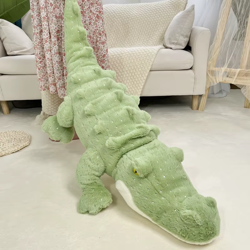 55-115Cm Großer Plüsch Krokodil Weiches Kissen-Spielzeug