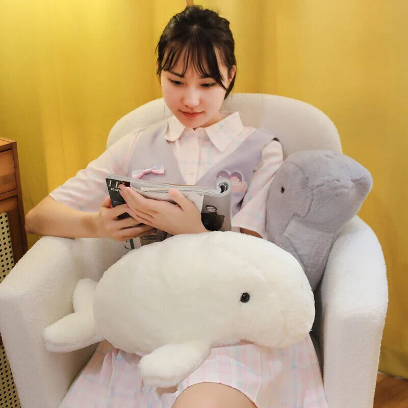 HABO 40/50Cm Kawaii Seekuh Plüschtier Kuscheltier Niedlich Robbe Geschenk Kinder