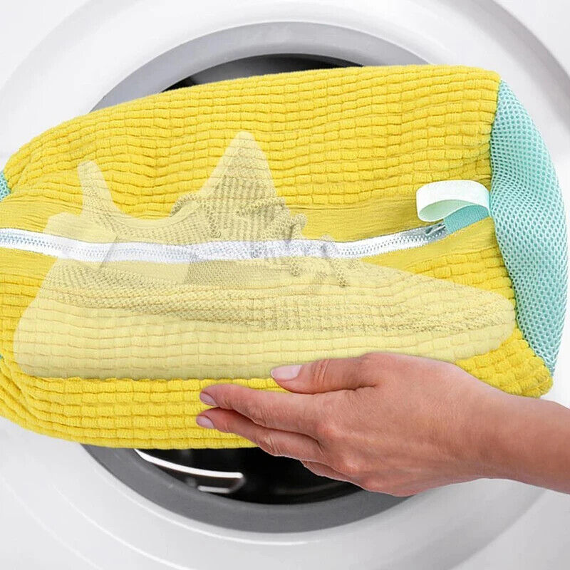 HABO Waschschuh-Tasche aus Baumwolle Flauschige Fasern Entfernen & Schmutzschutz