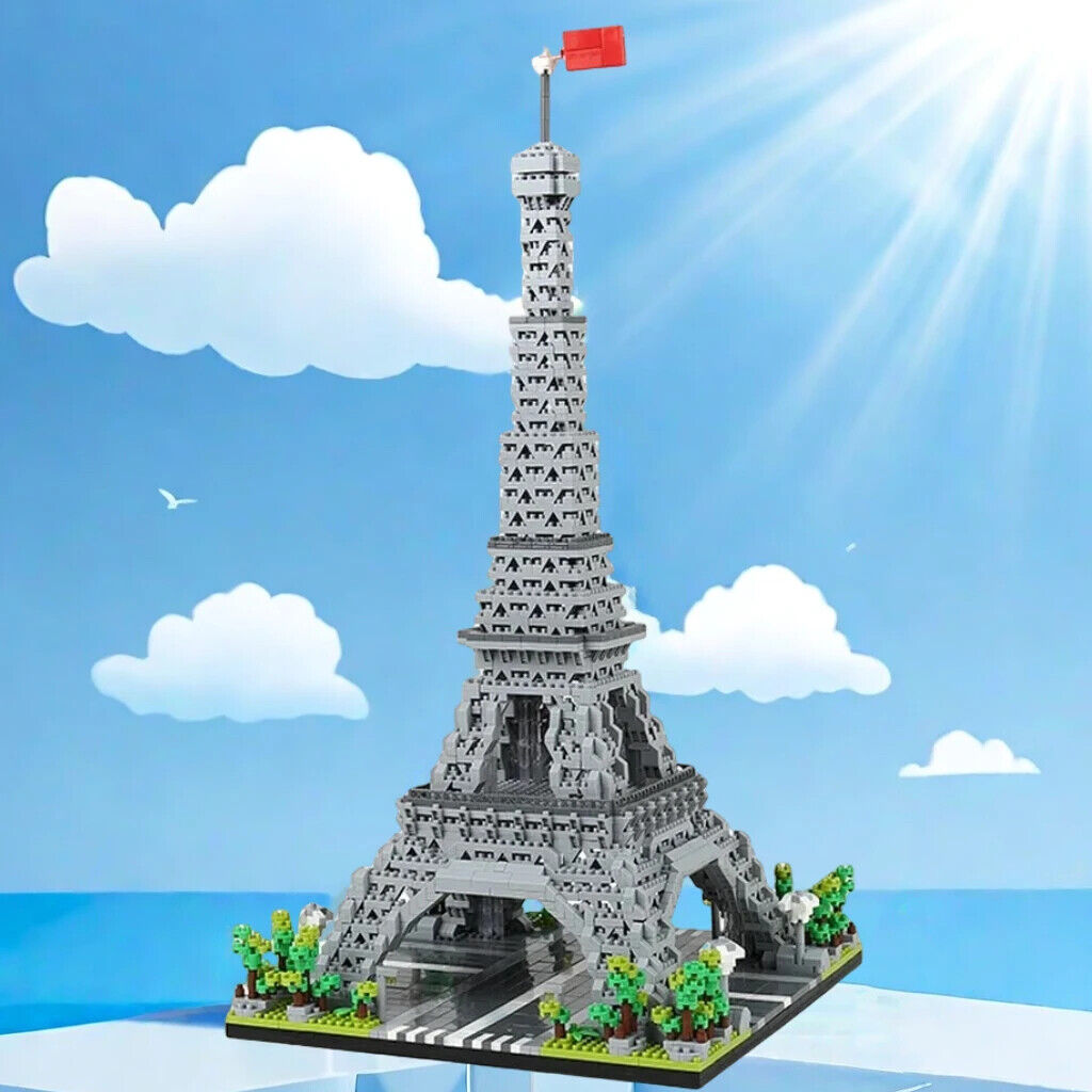 Bausteinset Historische Gebäude Big Ben Eifel Pisa Modelle Steckbausteine Kinder
