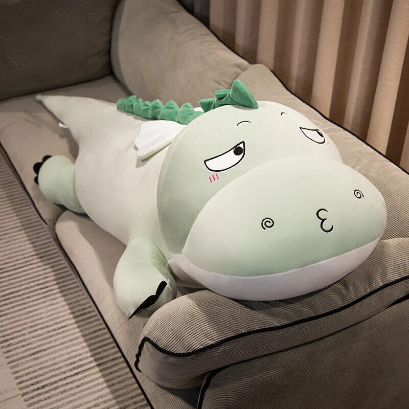 140 cm großer Plüsch Dinosaurier mit Flügeln – Weiches Kissen-Spielzeug
