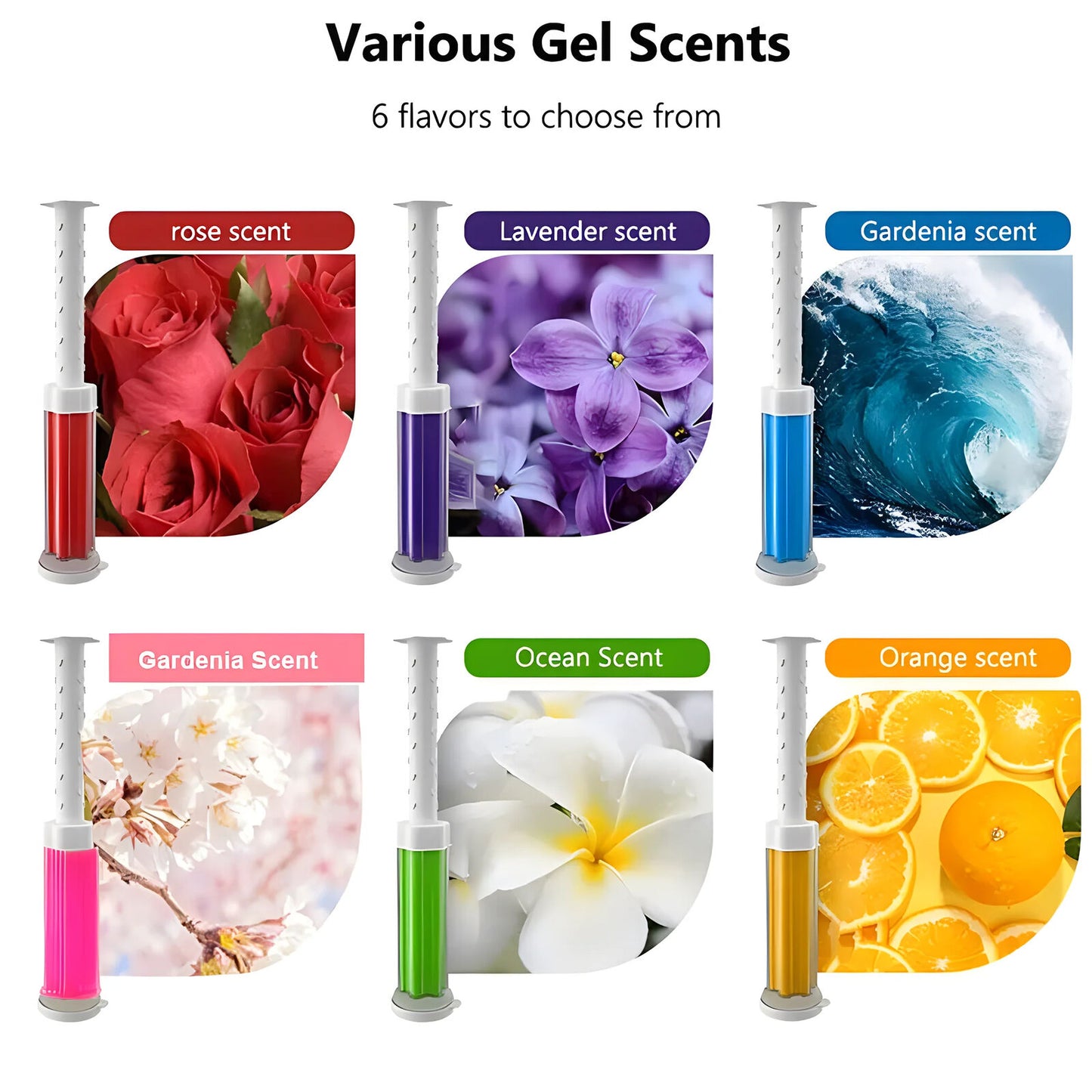 HABO Blume Toilettenreiniger Gel Aromatisches Reinigungsmittel Geruchsentfernung