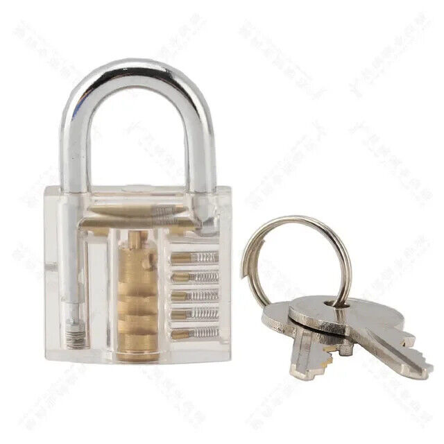 HABO Transparente Schlösser – Mini-Übungs-Ansicht mit Sichtbarem Cutaway