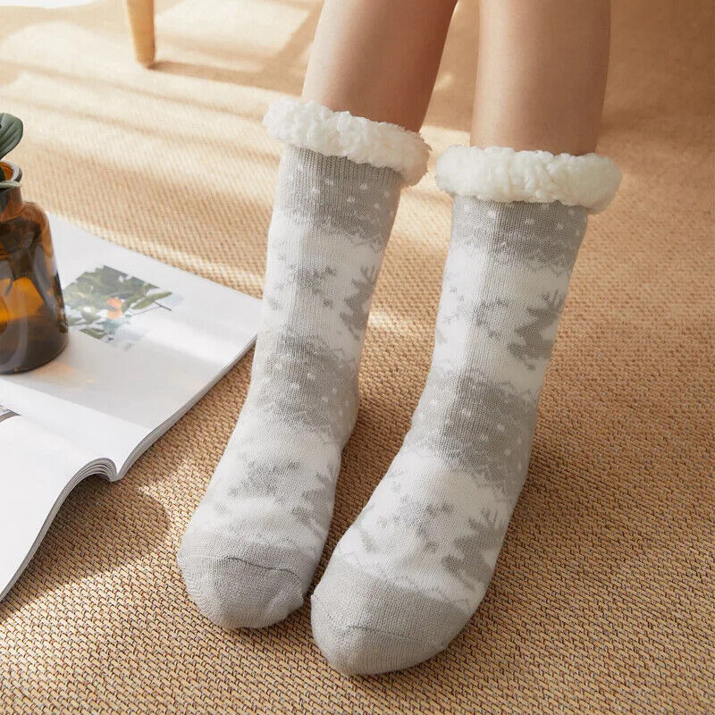 HABO Dicke Wollsocken Weihnachts Socken Geschenk warm Winter Weihnachten Socken