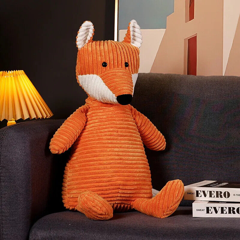 Fuchs Stofftier Plüschtier Gefüllt kuschelig Weicher Fuchs für Kinder Geschenk