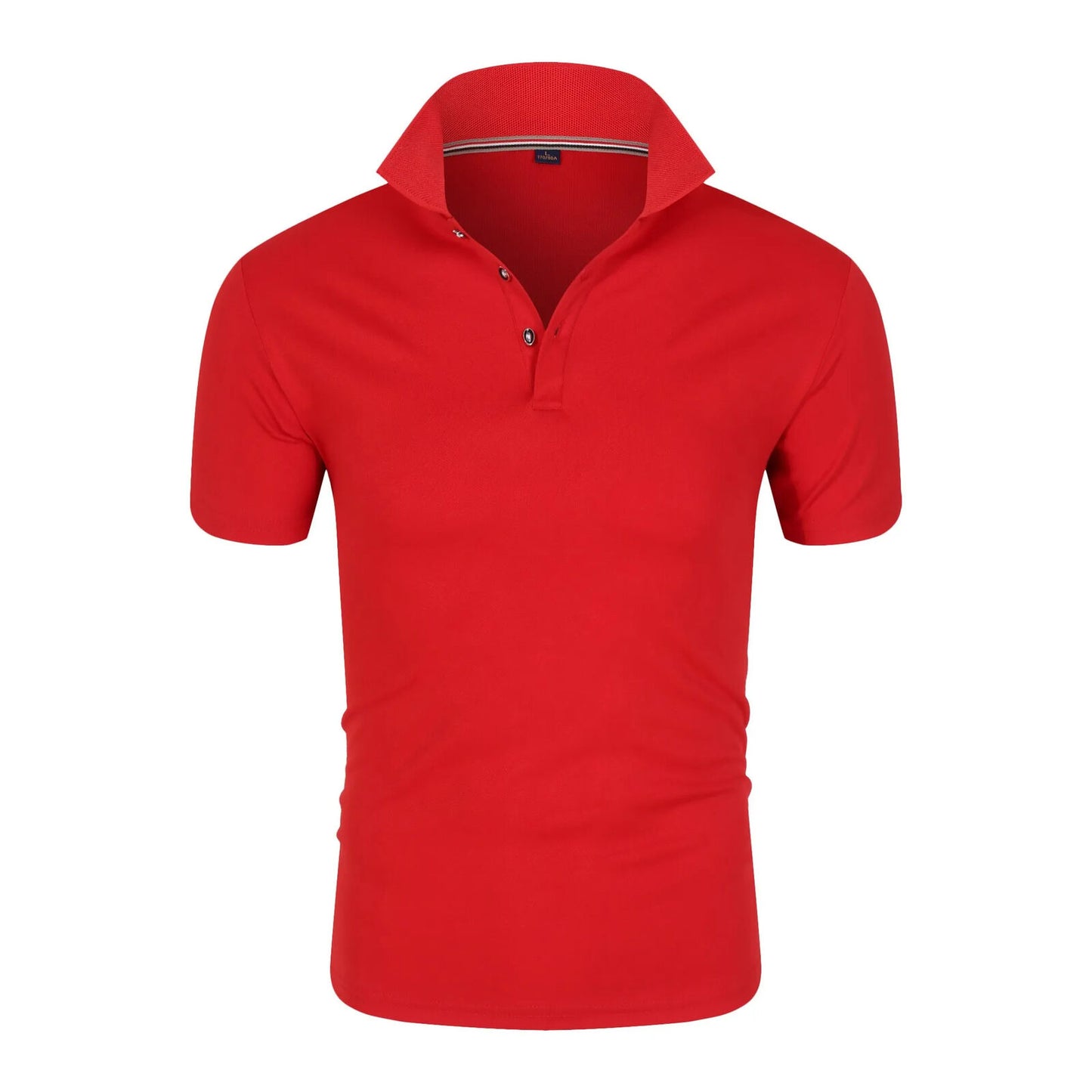 HABO Urbanes Herren-Polo Shirt Schlankes Design mit Klassischem Streifen Detail