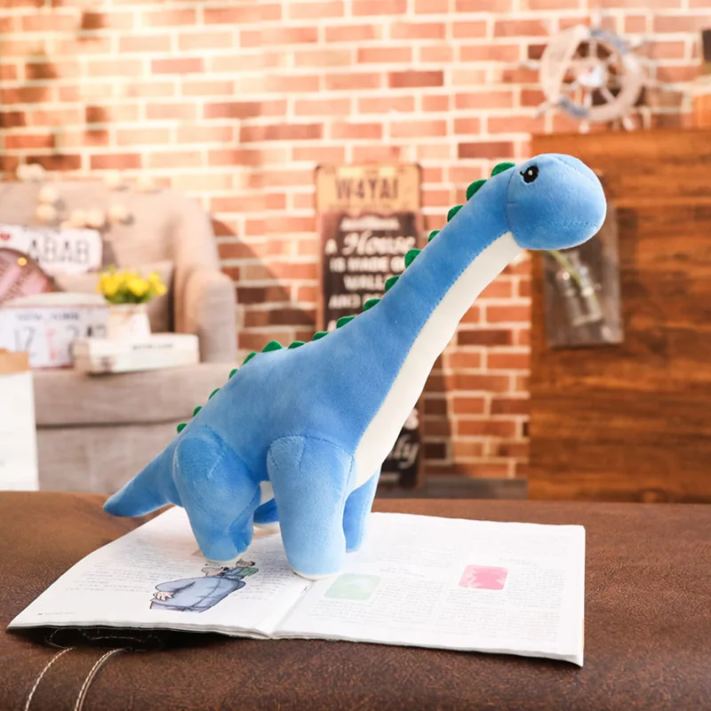 50/80Cm Kuschel Igen Dinosaurier Tany Stropheus Stofftier Plüsch Dino Blau/Grün/
