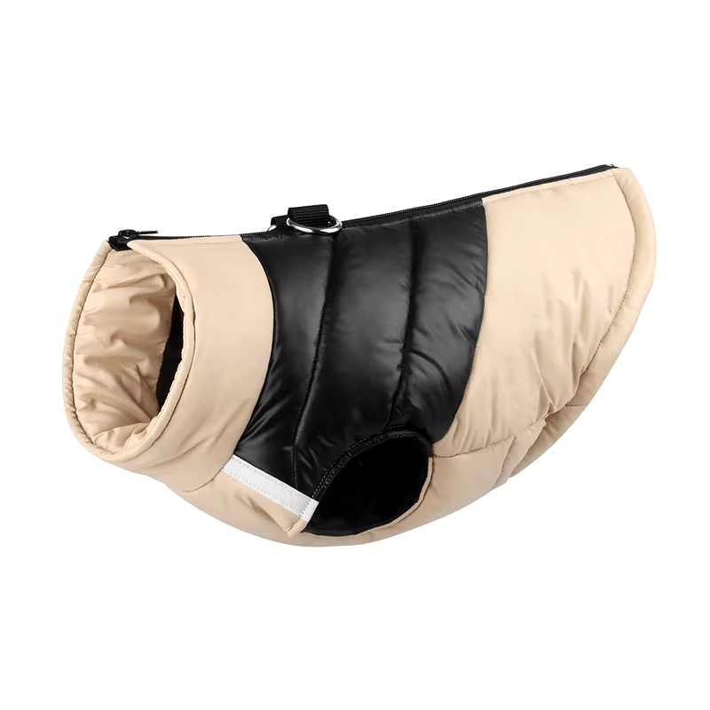 HABO Wasserdichte Hundejacke Steppjacke Warm Winter S - 5XL Hund Reißverschluss
