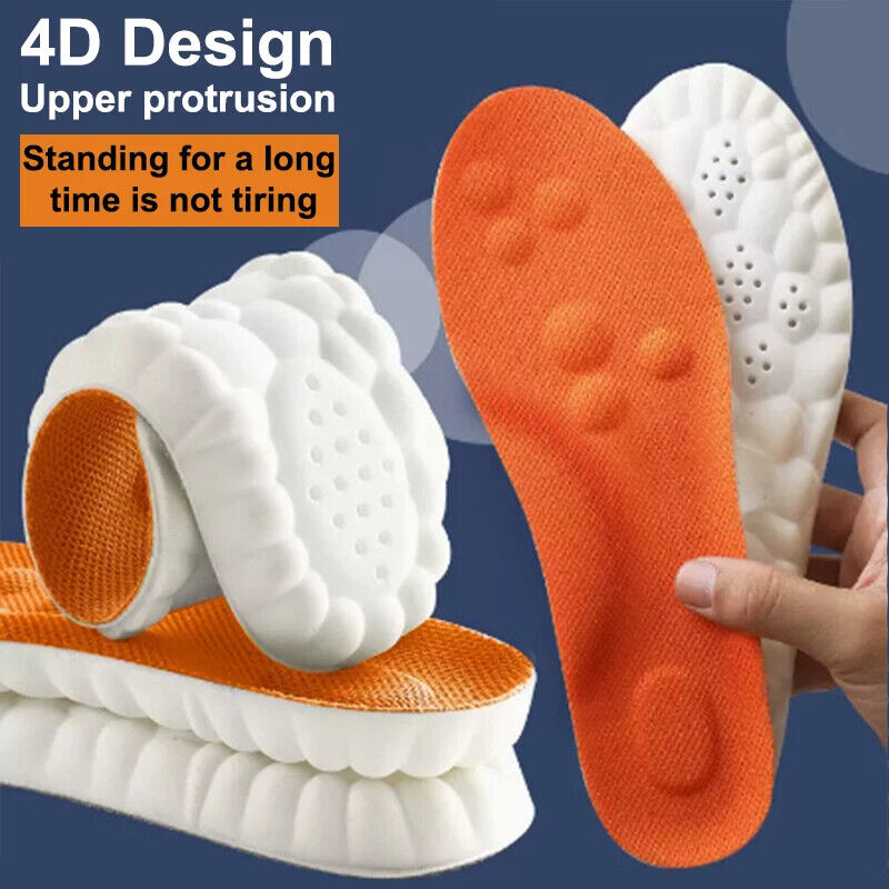 HABO Einlegesohlen Weich Schuhe Atmungsaktiv Bequem Laufen Sport Sneaker Ortho