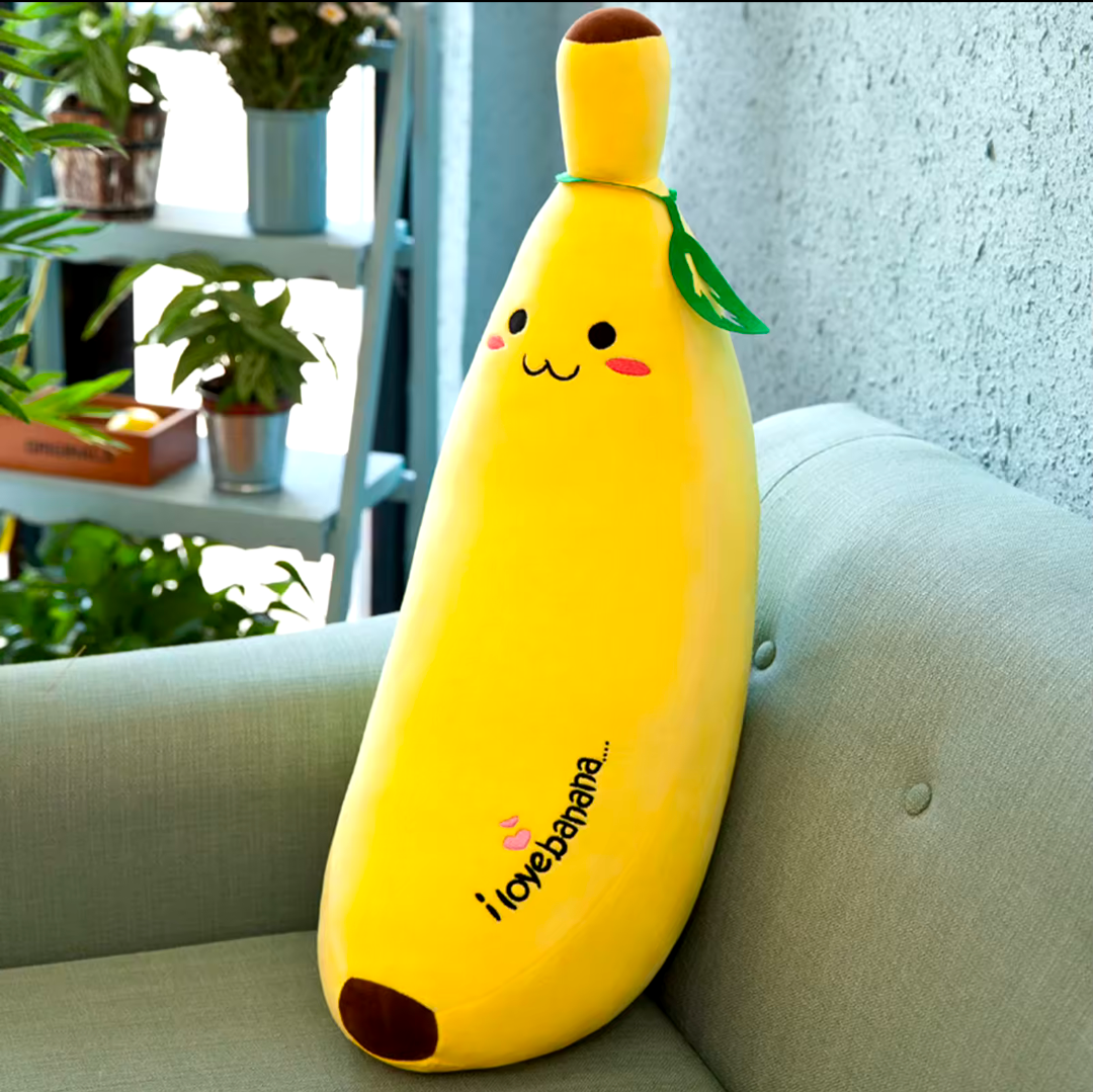Banane Kuscheltier Plüschtier Bananen Kissen Baumwolle Spielzeug Obst