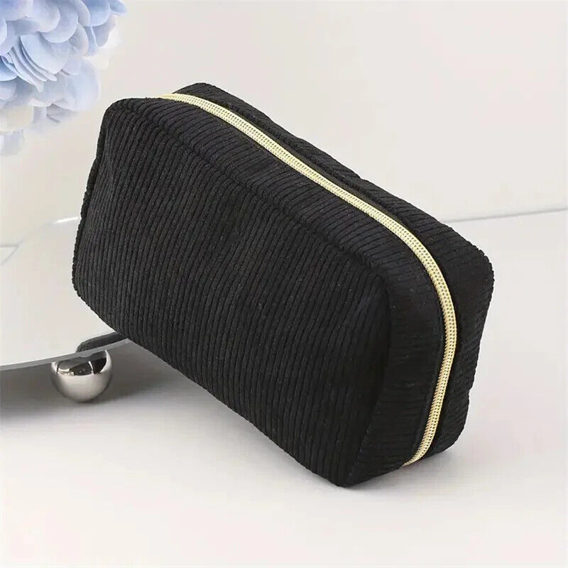 HABO Cord Kosmetik Beutel Make Up Waschtasche Kultur Tasche Geldbörse Frauen