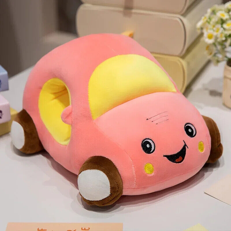 HABO Auto Plüschtier KInder Schlaf Kissen Mit Loch Cartoon Jungen Spielzeug Bunt