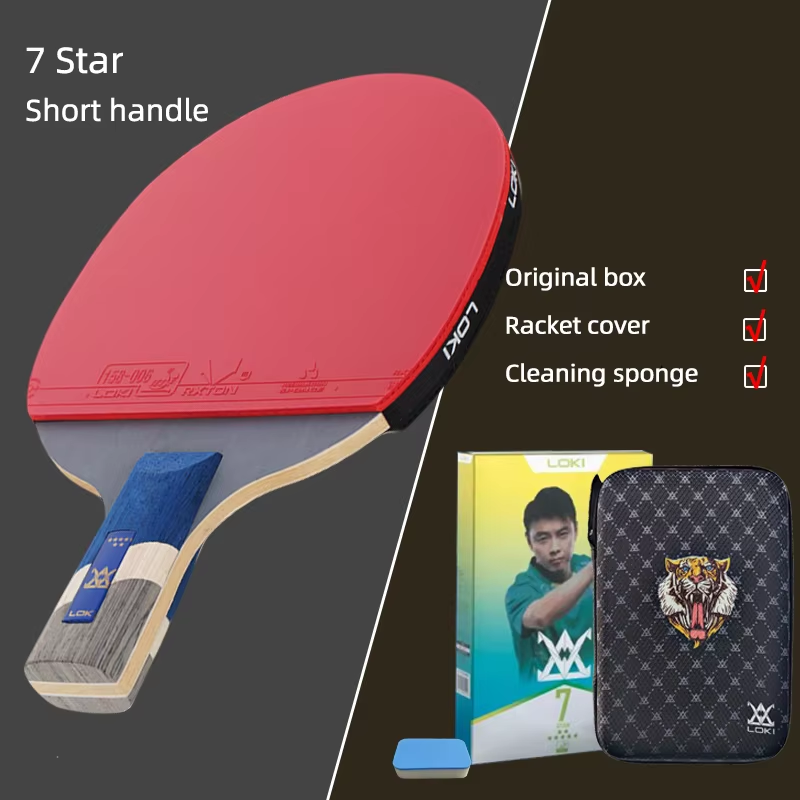 HABO Tischtennisschläger – Professionelles 5+2 Carbon-Paddel für Ultra-Offensive