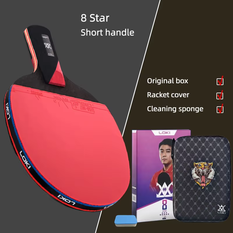 HABO Tischtennisschläger – Professionelles 5+2 Carbon-Paddel für Ultra-Offensive