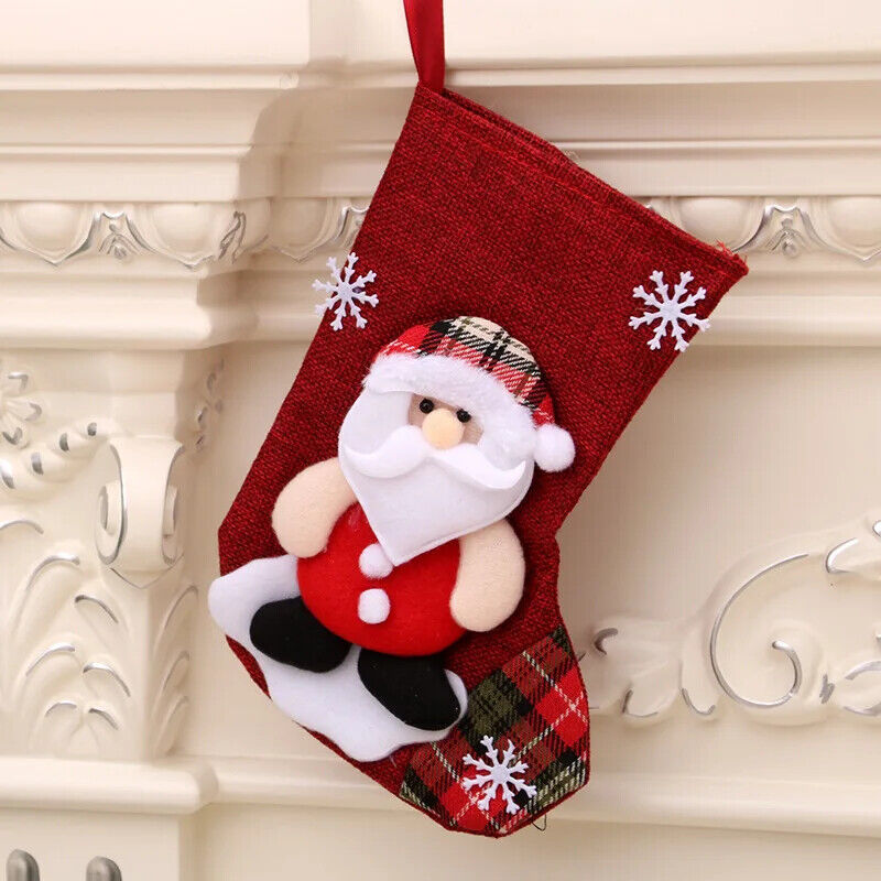 HABO Weihnachts Strümpfe Socken Santa Schneemann Weihnachten Christbaum Dekor