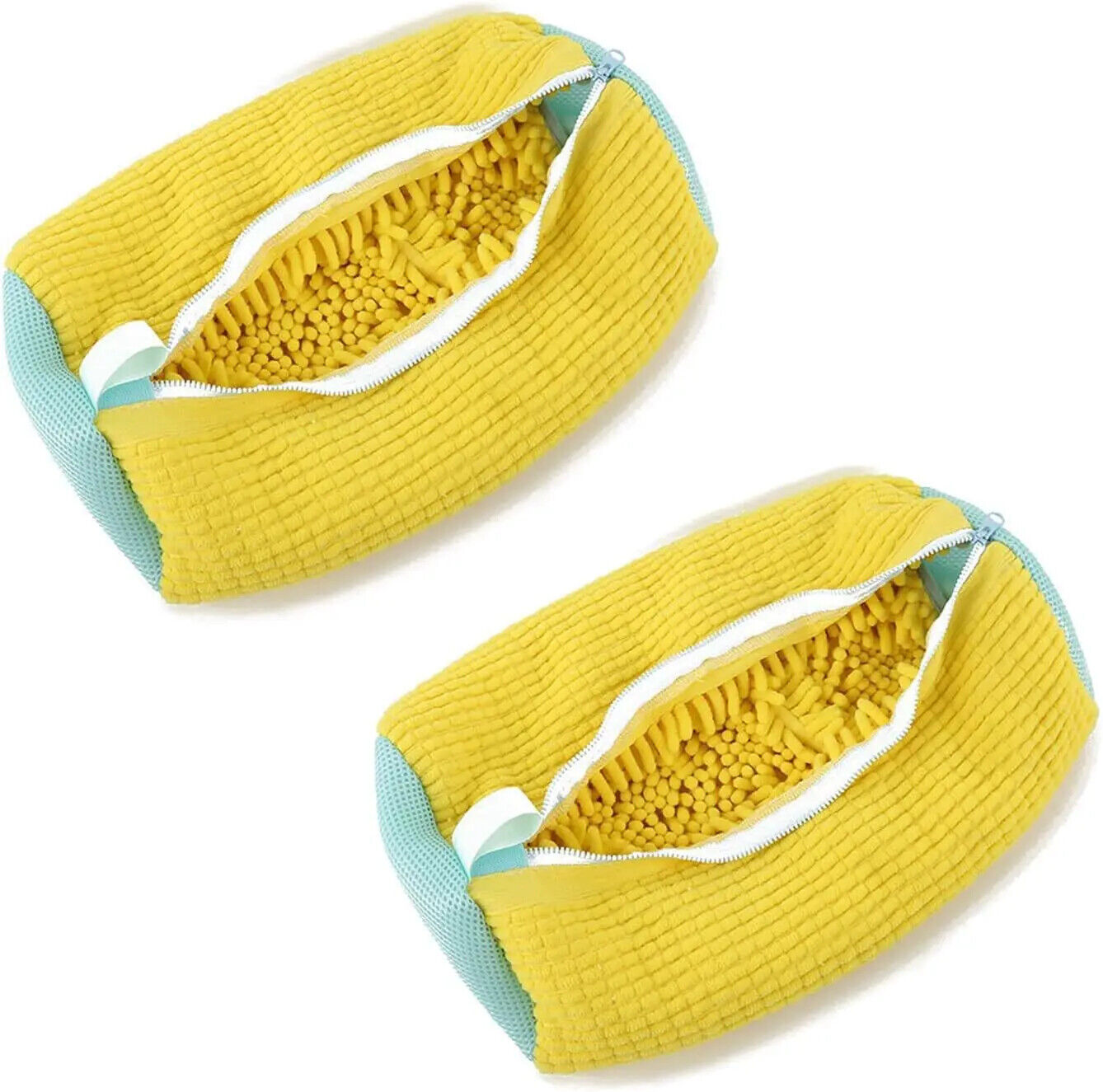 HABO Waschschuh-Tasche aus Baumwolle Flauschige Fasern Entfernen & Schmutzschutz