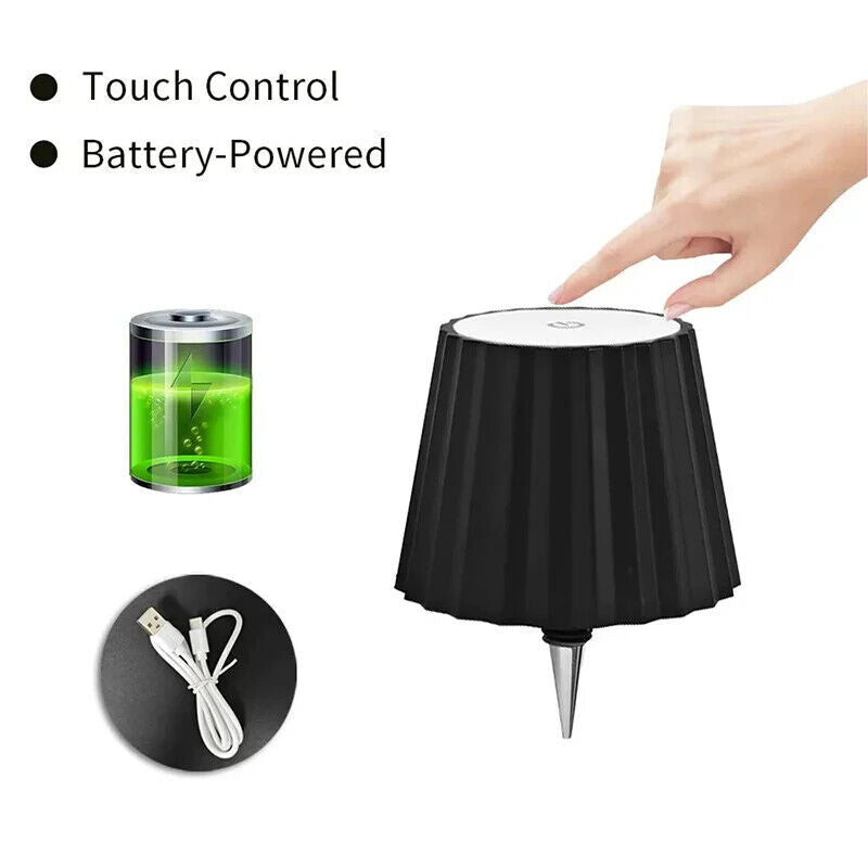 HABO Flaschen Tischlampe Touch-Steuerung Dimmbar Lampe Flasche Garten Sommer