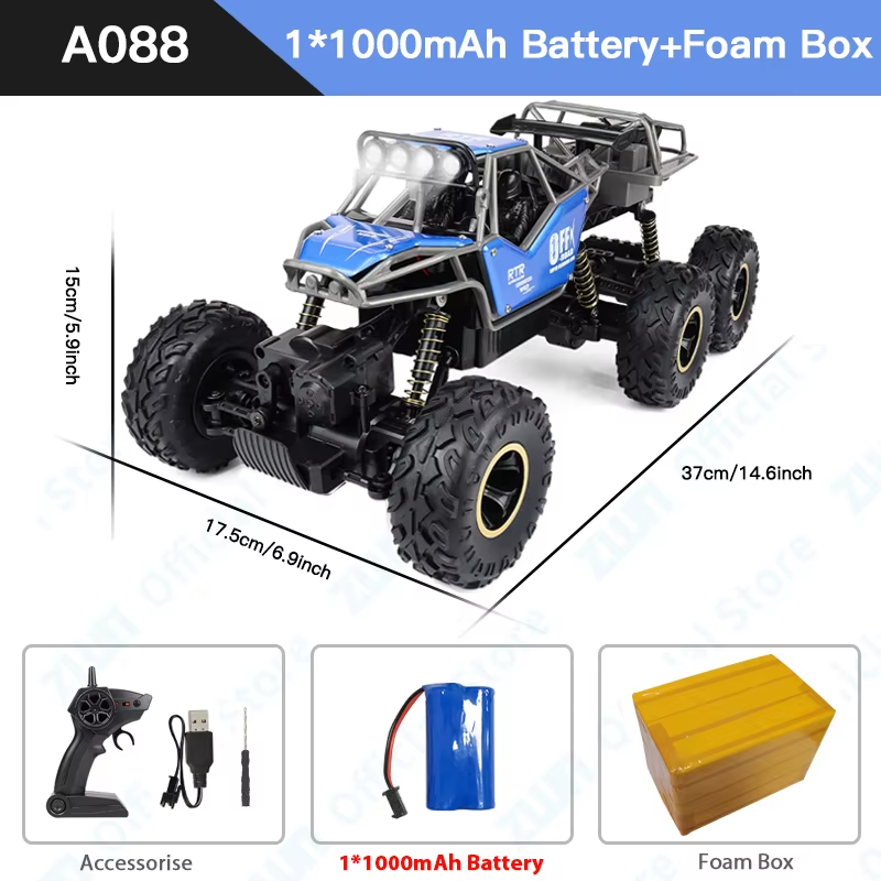 HABO Ferngesteuertes Rc-Auto Mit Beleuchtung Spielzeug Auto offroad Für Kinder