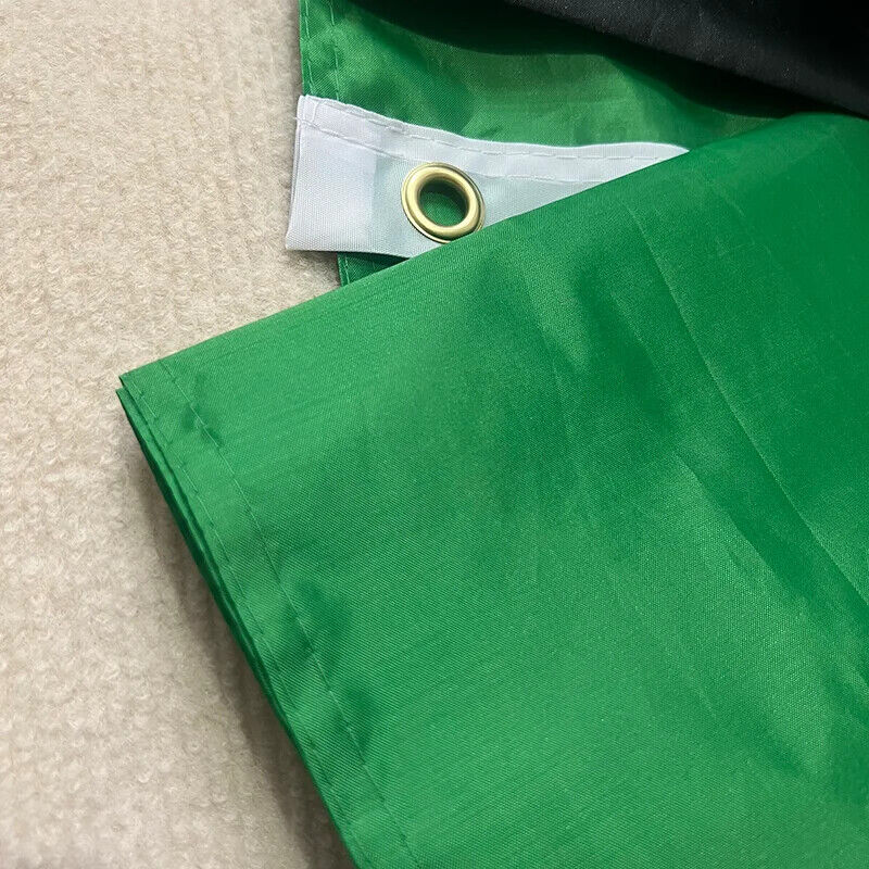 HABO Syrien-Flagge, 90 X 150 Cm, Fahne Revolution Neue Flagge 3 Sterne Grün