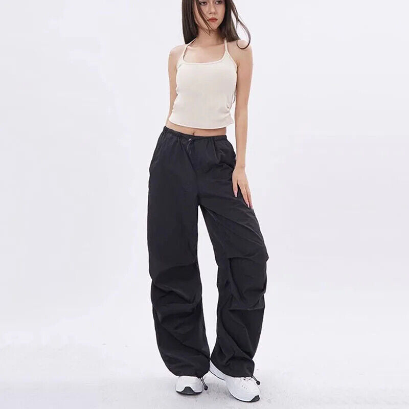 HABO Baggy Streetwear Hose Frauen Jogging Otdoor Hose Vintage Hip Hop Jogger
