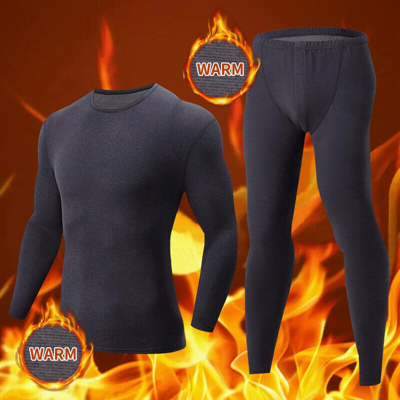 HABO Thermo Unterwäsche Ski Unterwäsche 2-Teilig Herren Herbst/Winter Bequem