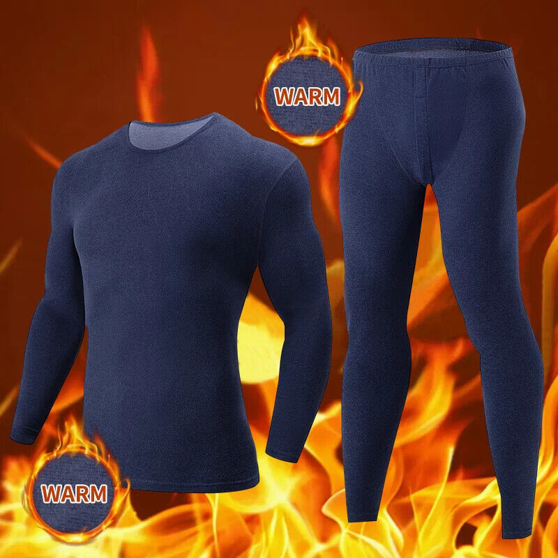 HABO Thermo Unterwäsche Ski Unterwäsche 2-Teilig Herren Herbst/Winter Bequem