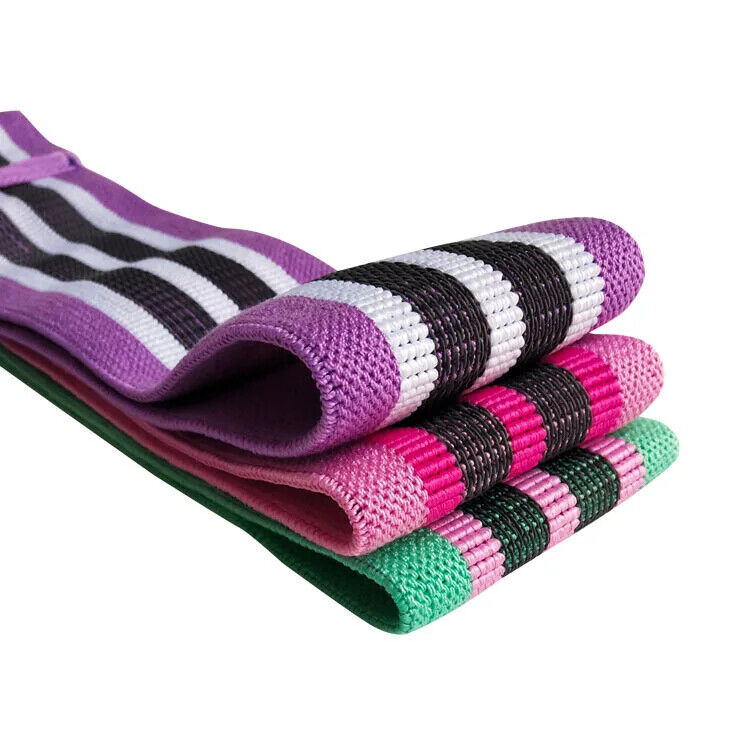 HABO Fitness Stretch Widerstandsbänder AntiRutsch Elastische Bands für Yoga