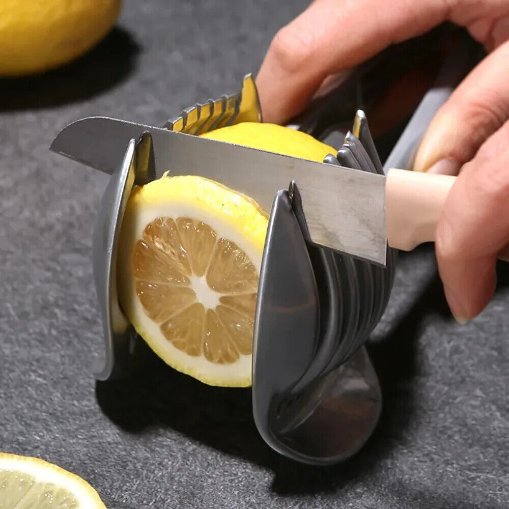 HABO Edelstahl Handheld Obst- und Gemüseschneider – Cutter für die Küche