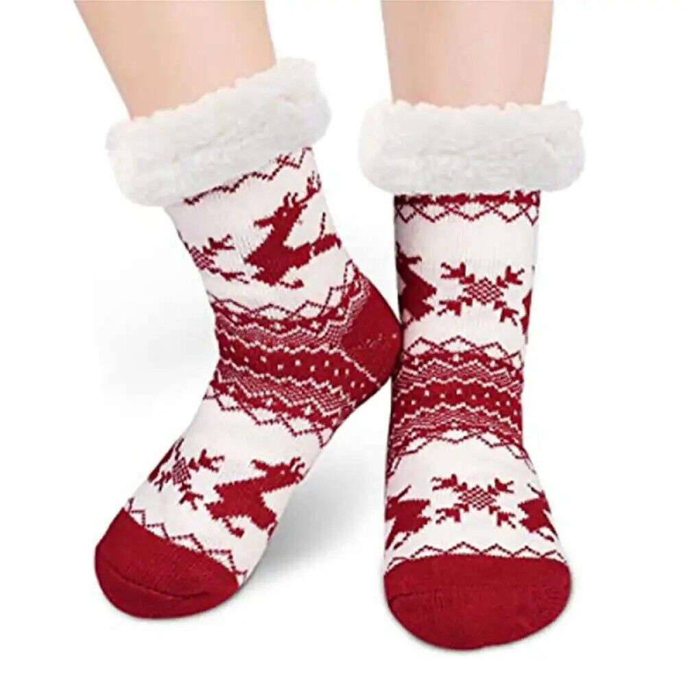 HABO Dicke Wollsocken Weihnachts Socken Geschenk warm Winter Weihnachten Socken