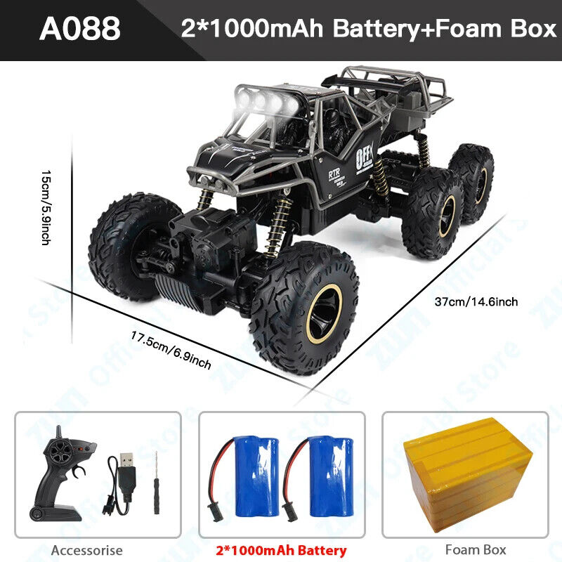 HABO Ferngesteuertes Rc-Auto Mit Beleuchtung Spielzeug Auto offroad Für Kinder