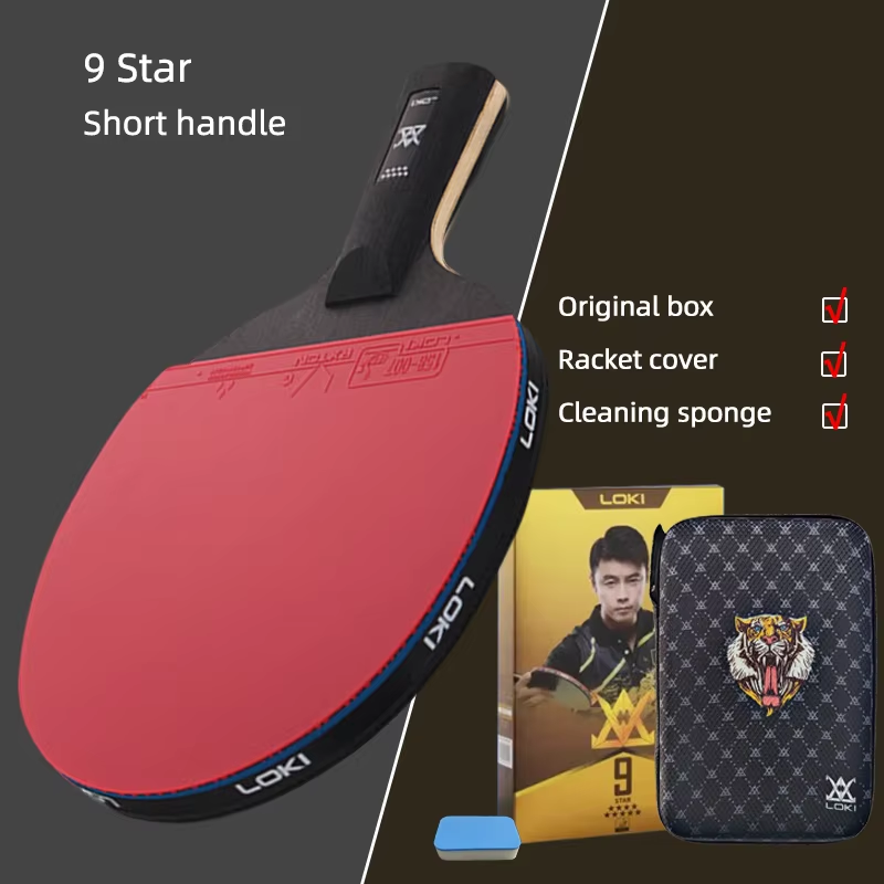HABO Tischtennisschläger – Professionelles 5+2 Carbon-Paddel für Ultra-Offensive