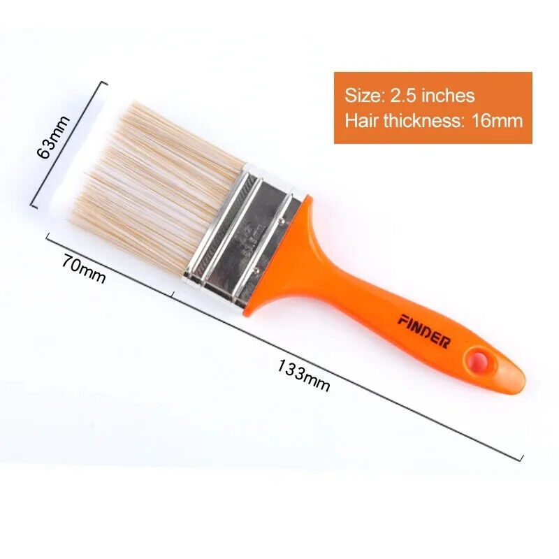 HABO Wand Pinsel weiche Borste Bürste mit ABS Griff, Dauerhafte Reinigungsbürste