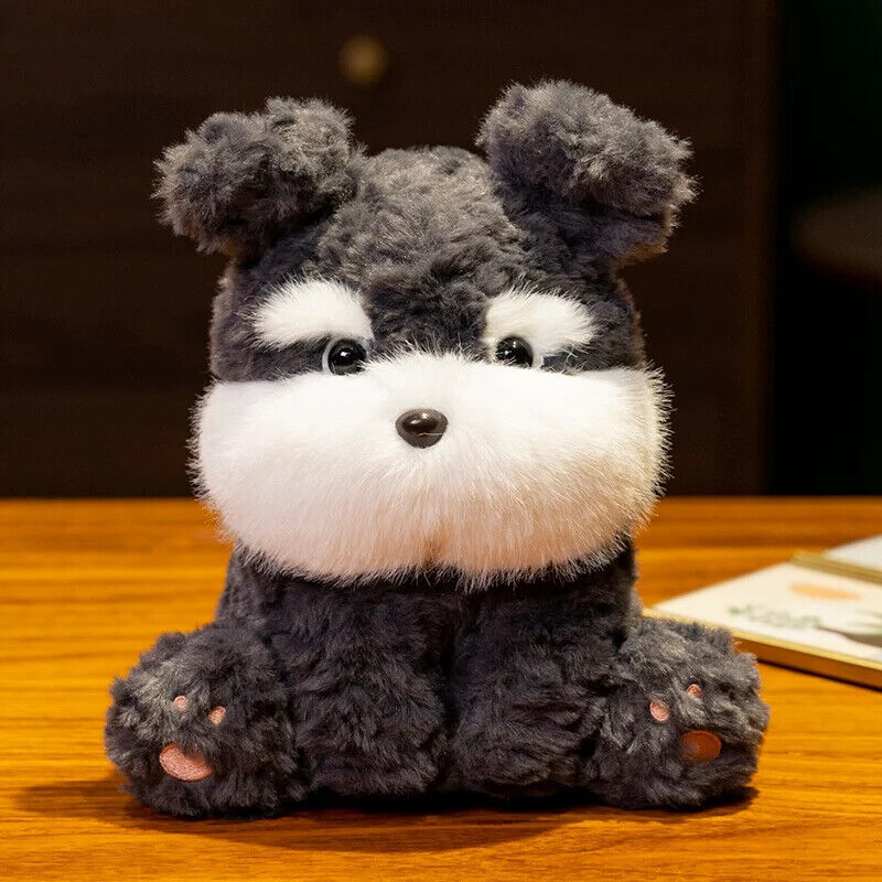 Kawaii Plüsch Welpen Spielzeug Schnauzer Puppen