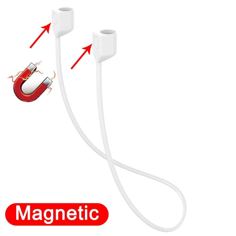 HABO Silikon Anti-Verlust Magnetseil für AirPods – Ohrhörer Strap für AirPods