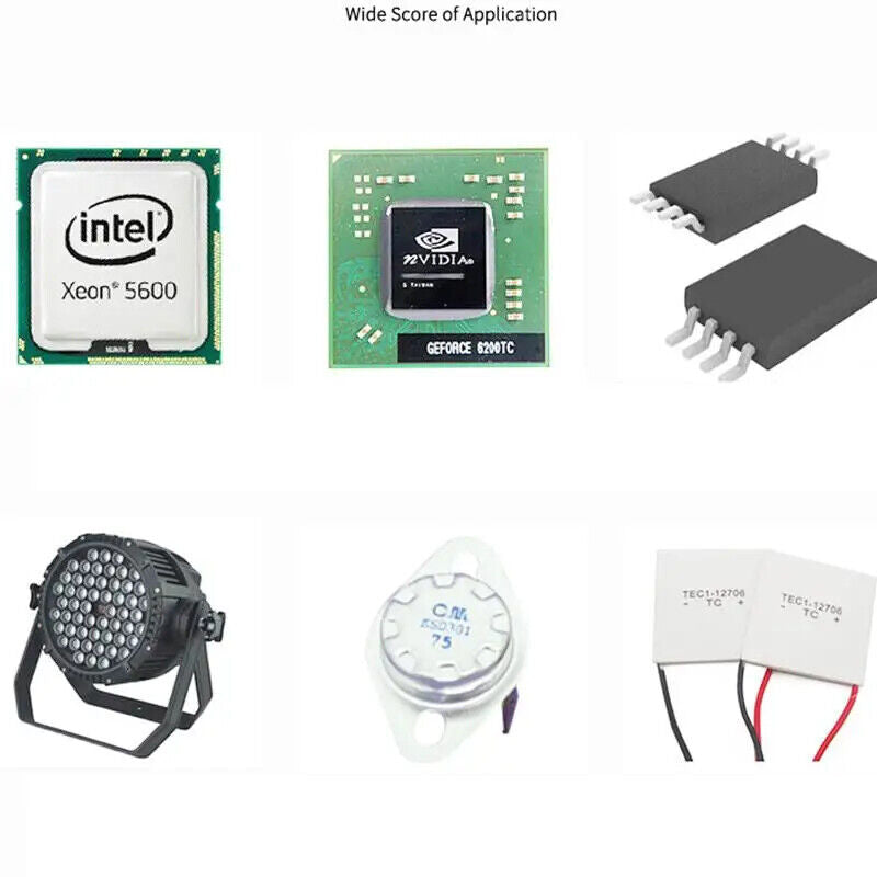 HABO Wärmeleitende Fett Paste für CPU & Computer – Silikonputz-Kühlkörper