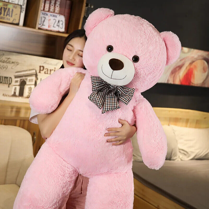 Teddybär 105Cm groß Stofftier niedlicher weicher Teddybär Plüschtier Kuscheltier