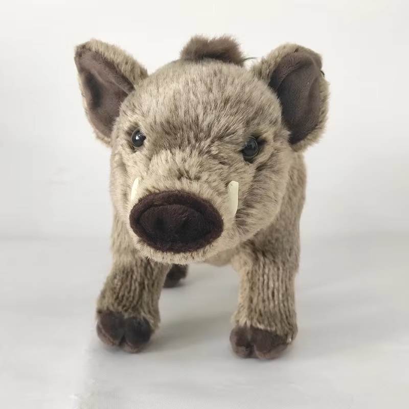 HABO Wildschwein Warzenschwein Afrika Schwein Kuscheltier Plüschtier Geschenk