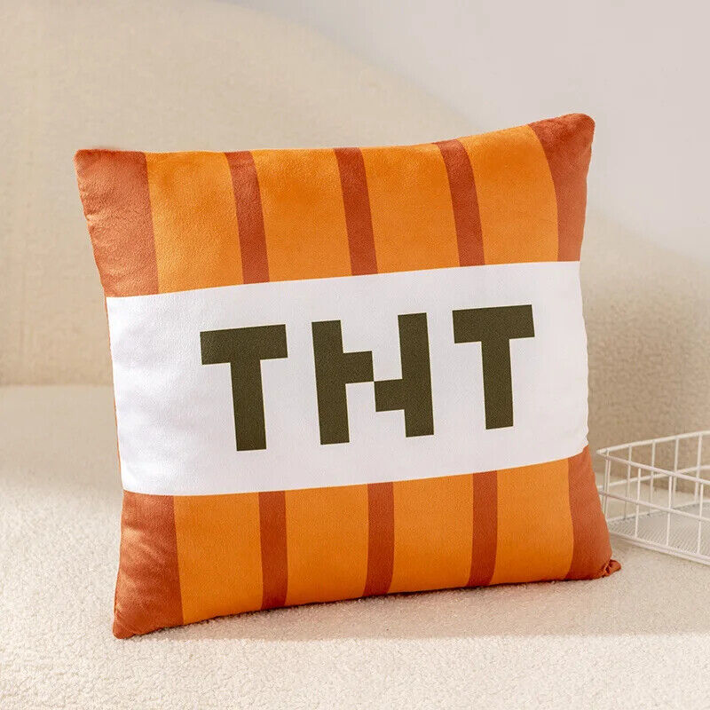 Minekraft Kissen weiche Plüschkissen Mine&Craft Design Geschenk Weiches Kissen