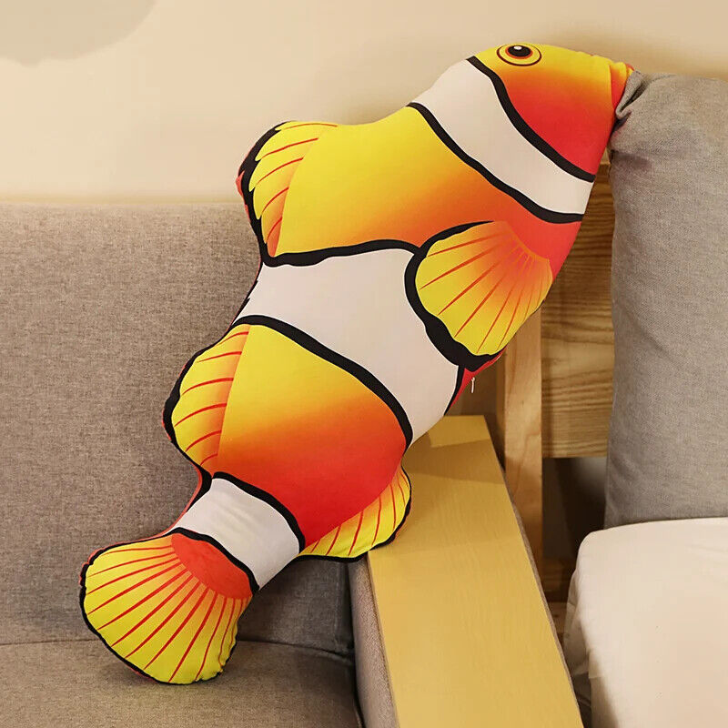 HABO Fisch Kuscheltier Goldfisch Nemo Angler Geschenk Plüschtier Riesig Stofftie