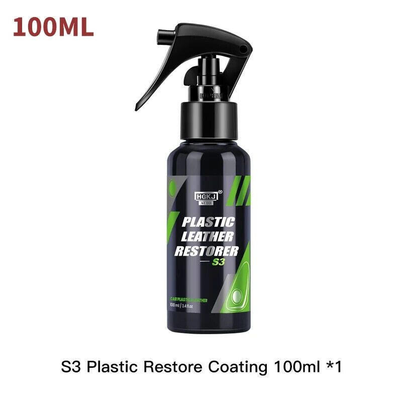 HABO Autokunststoff Leder Restaurator Spray – Polish & Reiniger für mehr Glanz