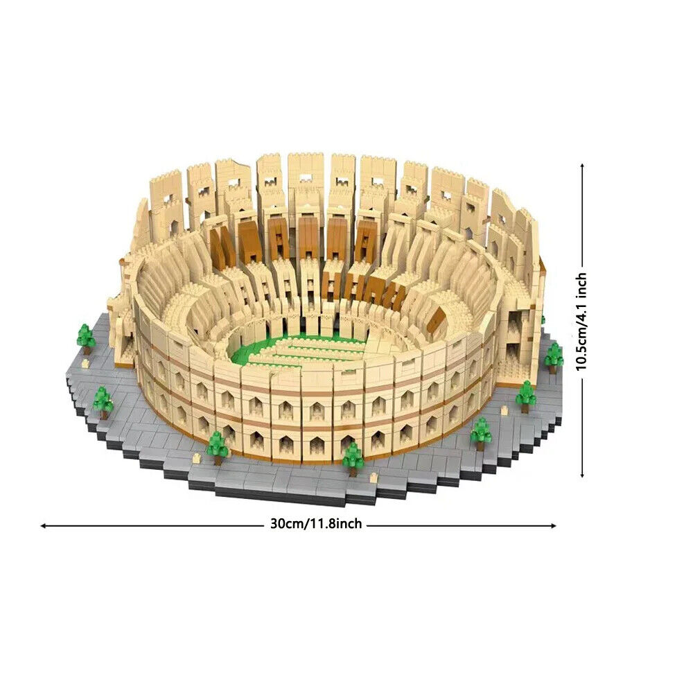 Bausteinset Historische Gebäude Big Ben Eifel Pisa Modelle Steckbausteine Kinder