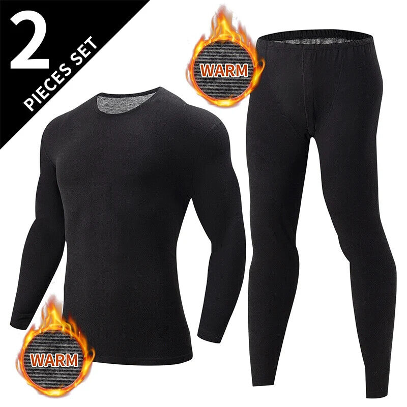 HABO Thermo Unterwäsche Ski Unterwäsche 2-Teilig Herren Herbst/Winter Bequem