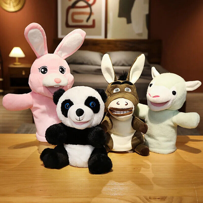 Kawaii Finger Puppen – Weiche Tier Plüschspielzeuge für Kinder