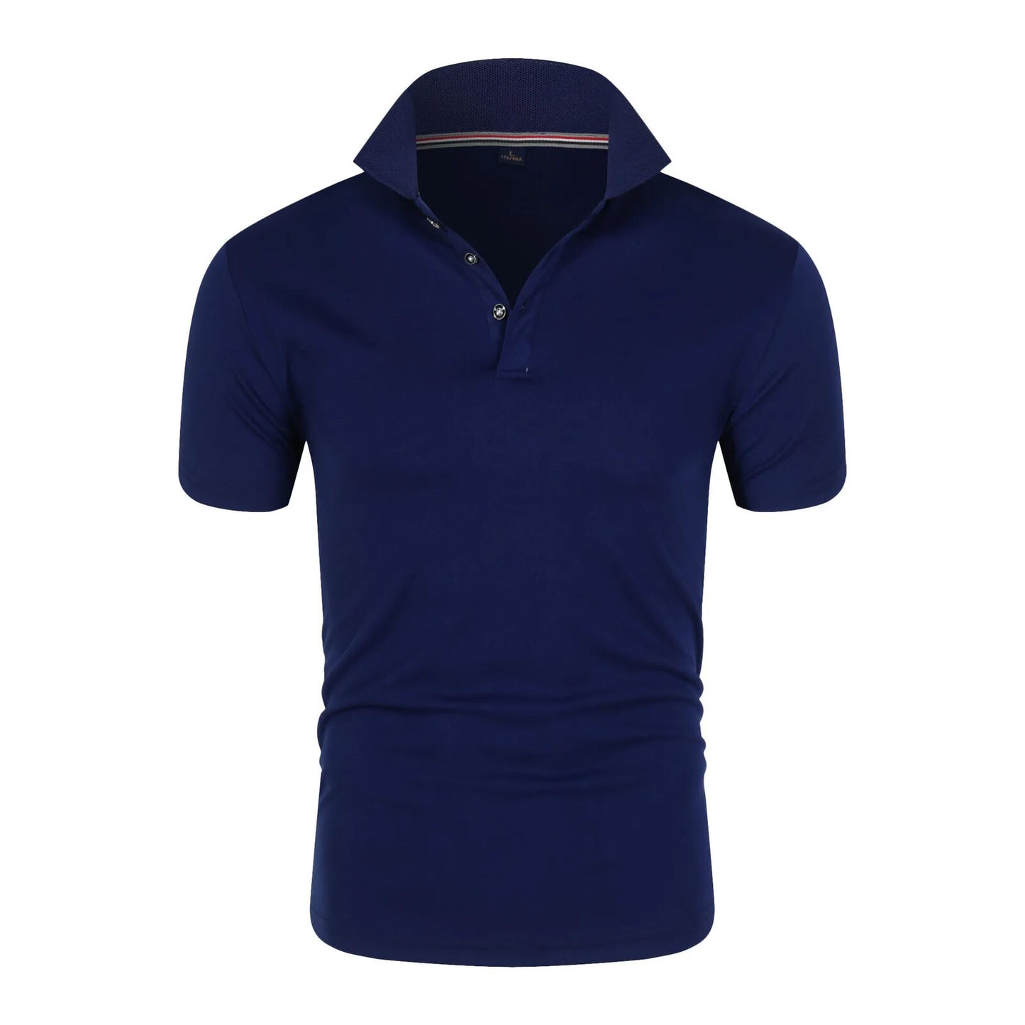 HABO Urbanes Herren-Polo Shirt Schlankes Design mit Klassischem Streifen Detail