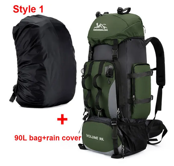 Rucksack 90L 90 Liter Reiserucksack Wanderrucksack leicht bequem Outoor