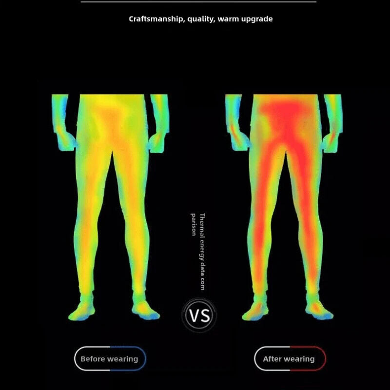HABO Thermo-Unterwäsche für Männer – Fleece Leggings und Kompressionshosen