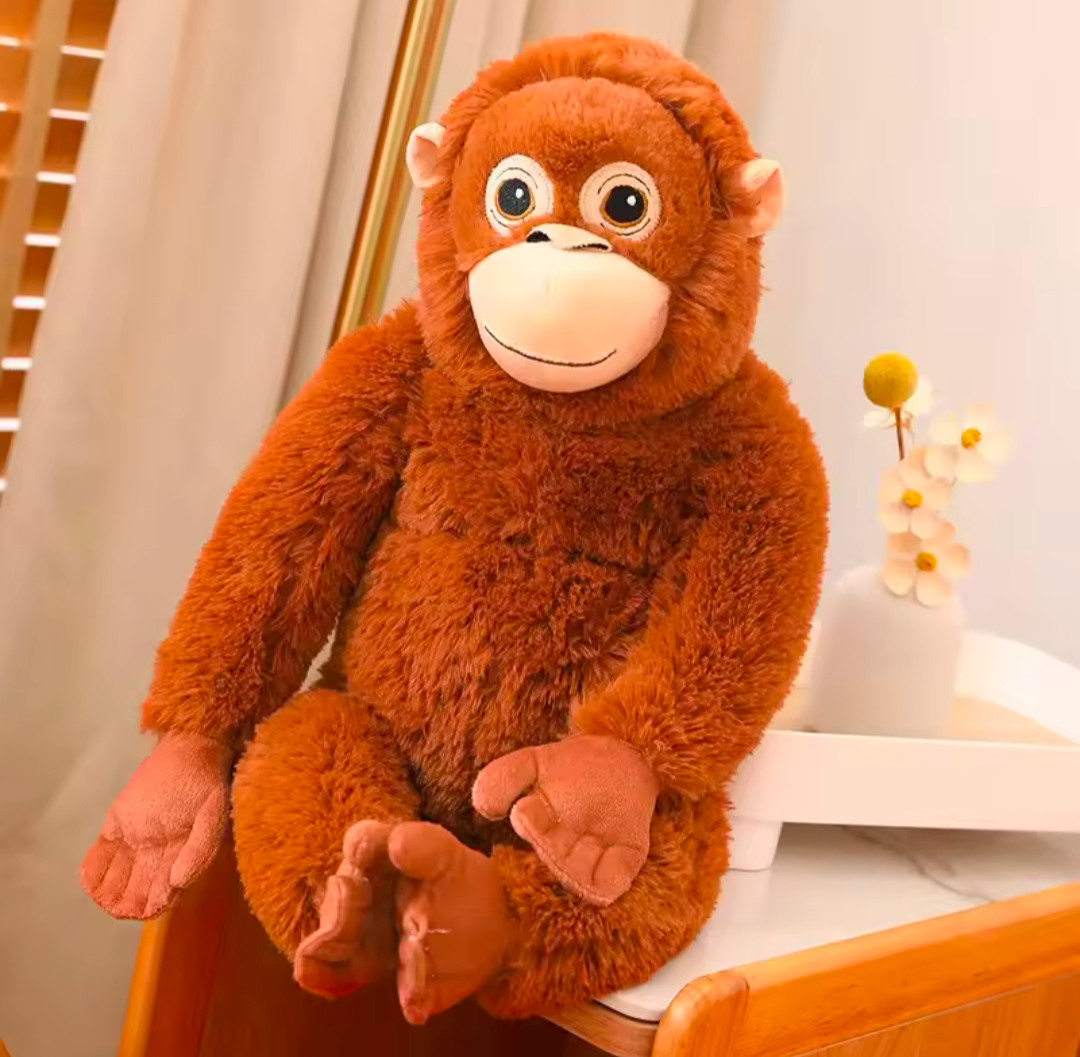 Affe Gorilla Kuscheltier Plüschtier Spielzheug weich Kinder 66 cm