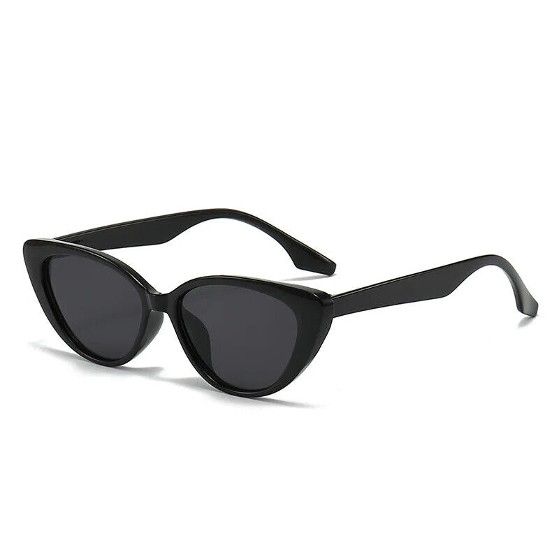 HABO Vintage Cat Eye Frauen Sonnenbrille Stylish Damen Schwarz Braun 2024 Retro