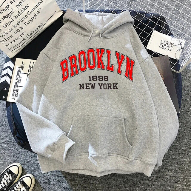 HABO Brooklyn Hoodie Männer Damen Kinder Sweatshirt New York Retro Streetwear