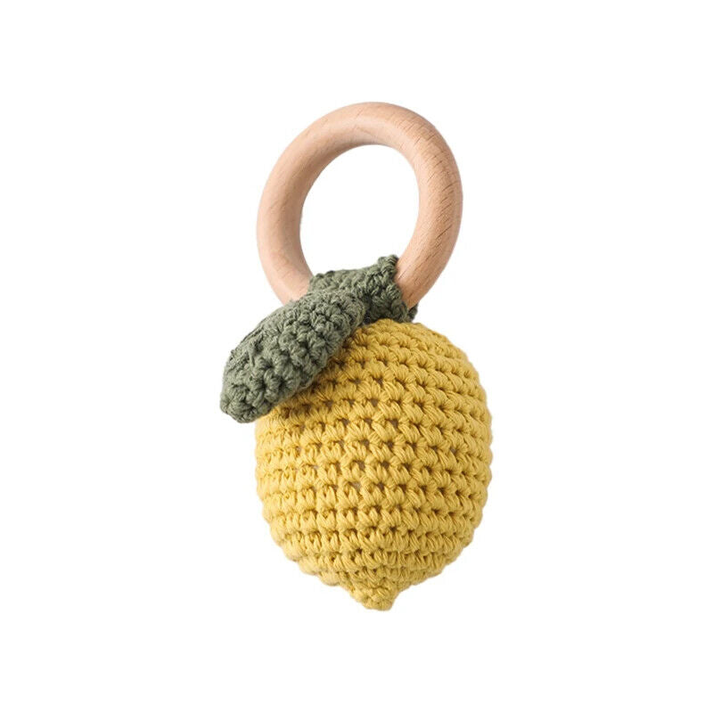 HABO Baby Häkel Tier Rassel Mit Ring Bär Teddy Hase Hund Spielzeug Kleinkind